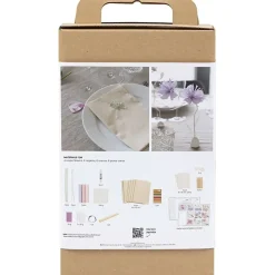 Creativ Company - DIY Kit Bordpynt, pastelfarver, 1 pk.