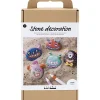 Creativ Company - DIY Kit Stendekoration, ass. farver, Monster, 1 pk.
