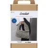 Creativ Company - DIY Kit Hækle, olivengrøn, Chunky taske, 1 pk.