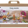 Creativ Company - Maxi DIY Mix Sjove Monstre, ass. farver, 1 pk.