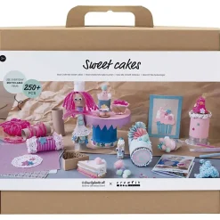 Creativ Company - Maxi DIY Mix Søde kager, ass. farver, Kage og slik, 1 pk.