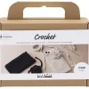 Creativ Company - Mini DIY Kit Hækle, Taske med rose, 1 pk.