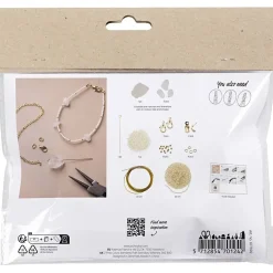 Creativ Company - Mini DIY Kit Smykker, Bjergkrystalarmbånd, 1 pk.