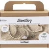 Creativ Company - Mini DIY Kit Smykker, Aventurinhalskæde og -armbånd, 1 pk.