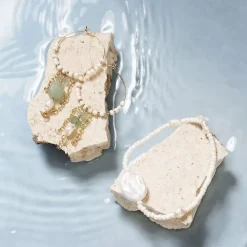 Creativ Company - Mini DIY Kit Smykker, Aventurinmix armbånd og øreringe, 1 pk.