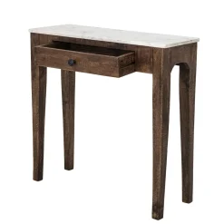 Creative Collection - Hauge Konsolbord, Brun, L79xH76xW28 cm - Mango træ