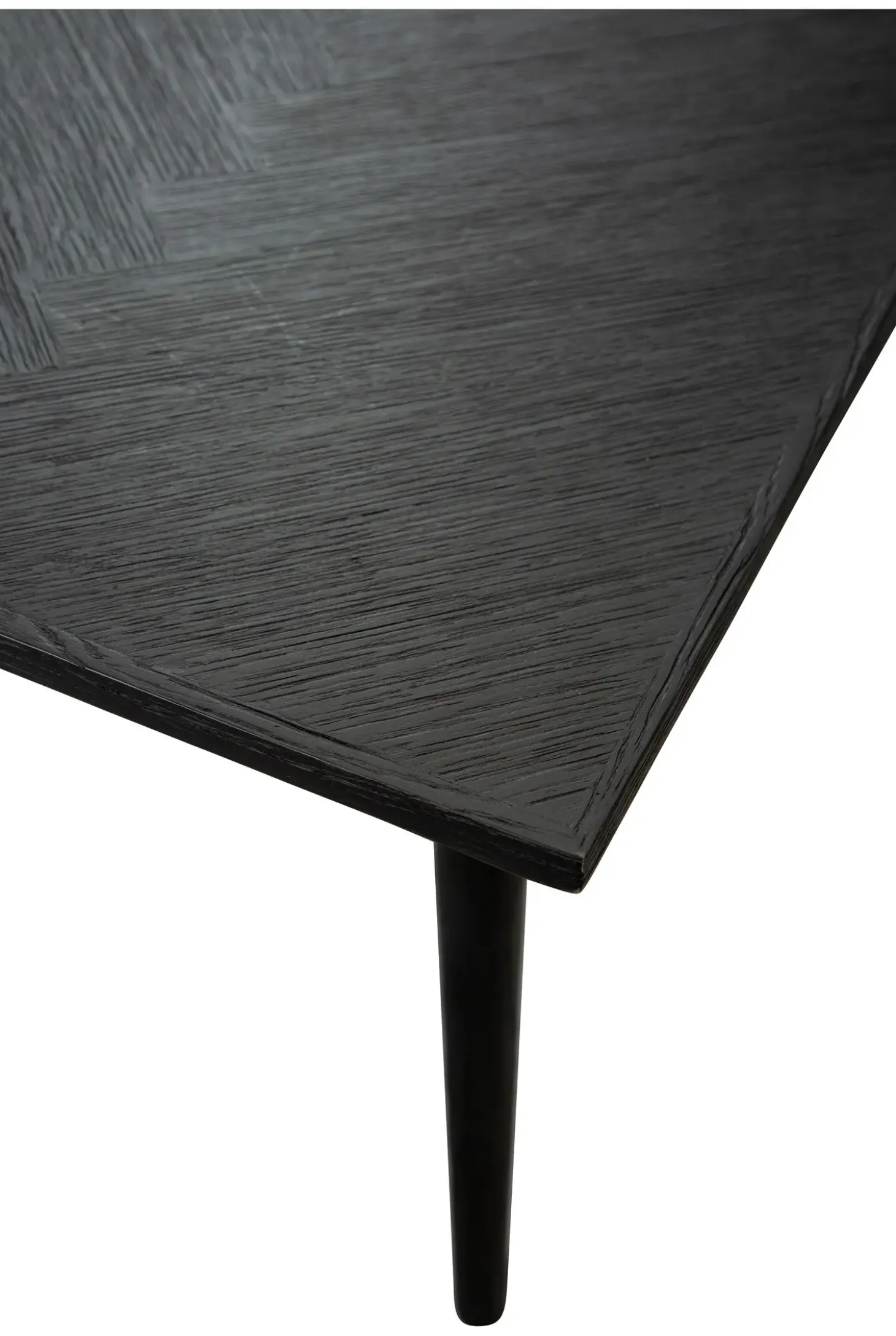 DAN-FORM - BONE bord - Sortbejdset ask