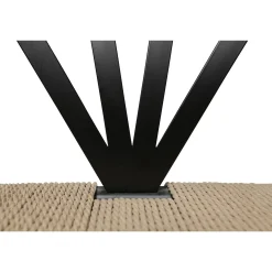 DAN-FORM - DELTA Stol - Natur Rattan/Sort Lak