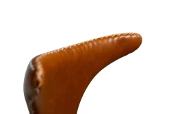 DAN-FORM - DOLPHIN Barstol - Vintage Lysebrun kunstlæder - lav model