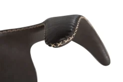 DAN-FORM - DOLPHIN Stol - Vintage grå kunstlæder