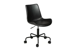 DAN-FORM - HYPE Office Stol - Vintage sort kunstlæder