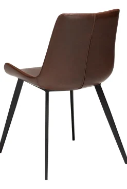 DAN-FORM - HYPE Stol - Vintage Cocoa kunstlæder