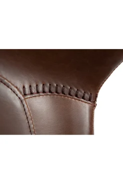 DAN-FORM - HYPE Stol - Vintage Cocoa kunstlæder