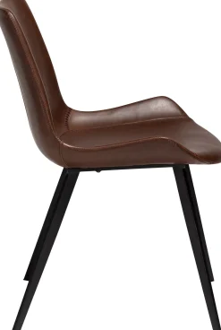 DAN-FORM - HYPE Stol - Vintage Cocoa kunstlæder
