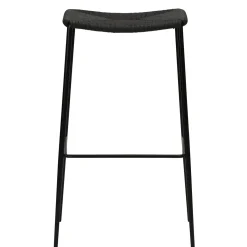 DAN-FORM - STILETTO Barstol - Sort papirsnor