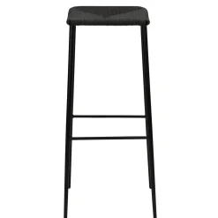 DAN-FORM - STILETTO Barstol - Sort papirsnor