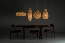David Trubridge - Ebb Bounce Lampe, natur