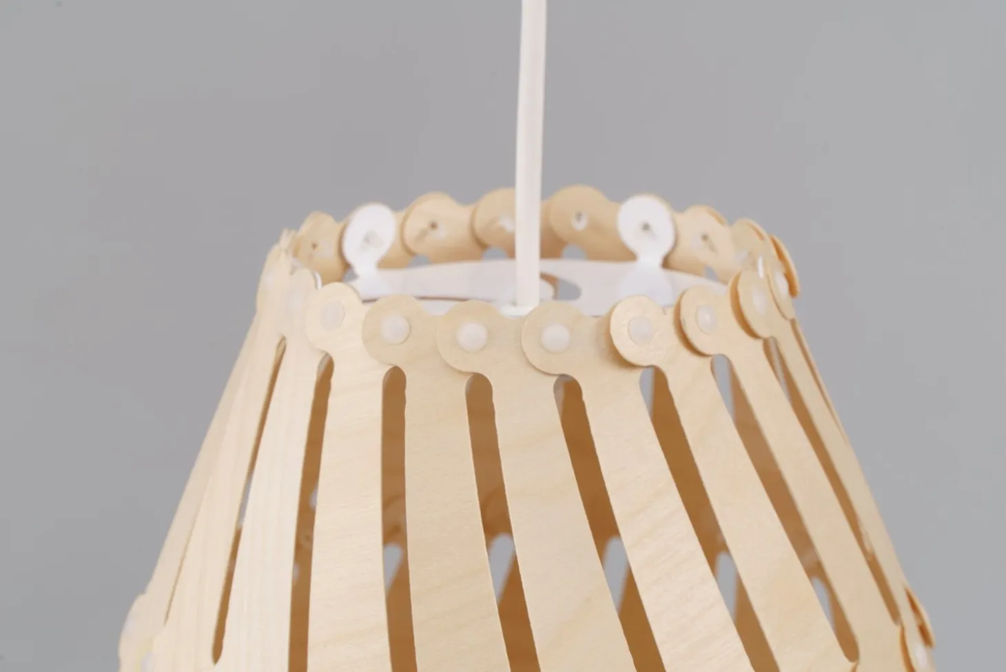 David Trubridge - Ebb Roll Lampe, natur