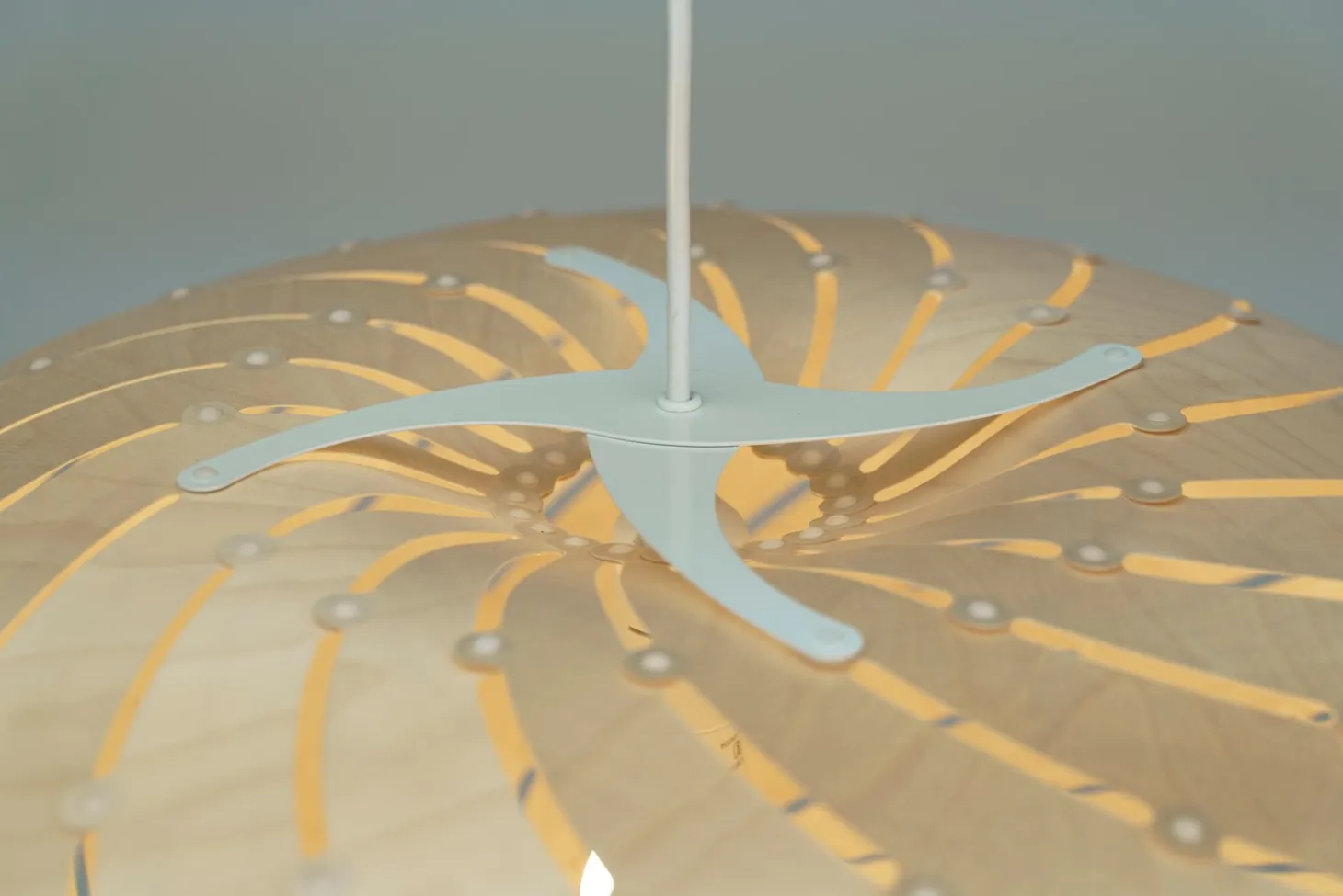 David Trubridge - Ebb Swell Lampe, natur