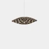 David Trubridge - Flax Pendel - Black/Natur, 80 cm