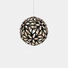 David Trubridge - Floral Pendel - Sort/natur Ø 80 cm