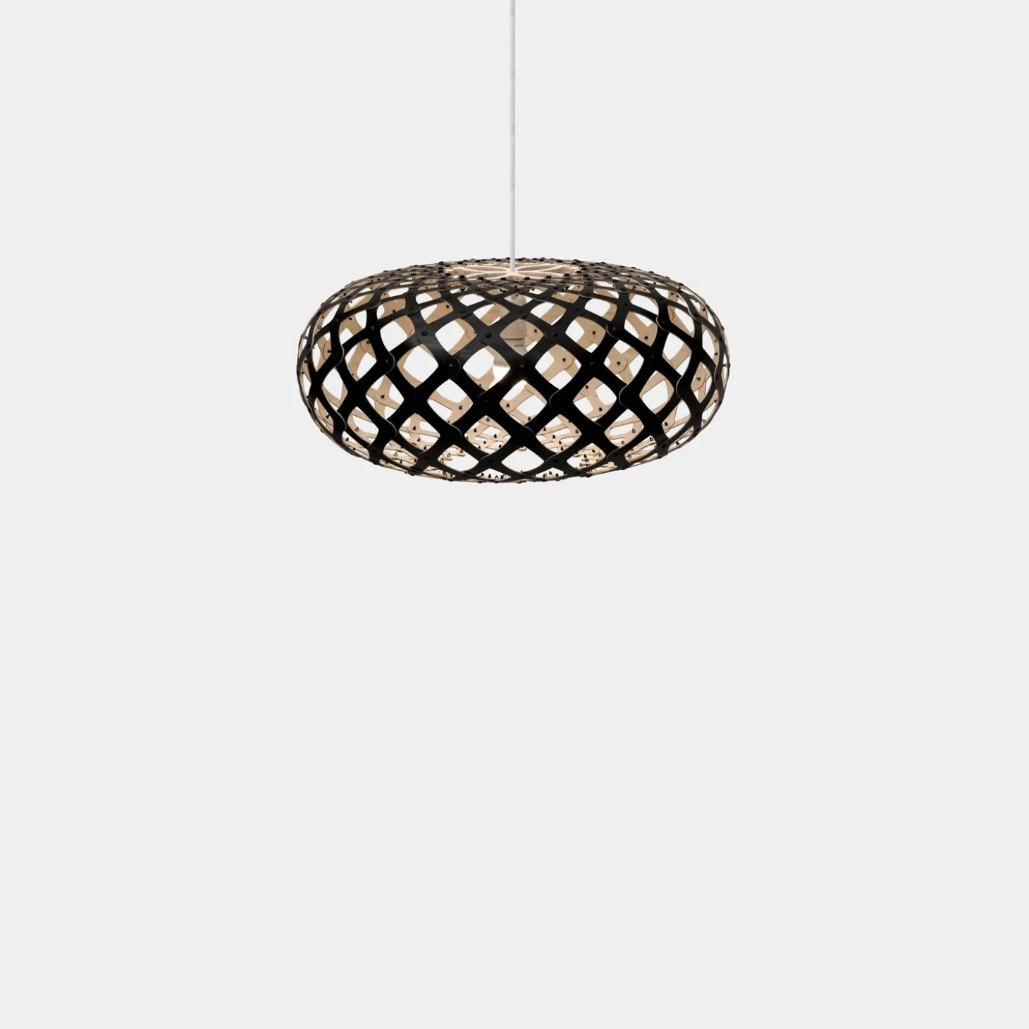David Trubridge - Kina - Sort/natur Ø 80cm