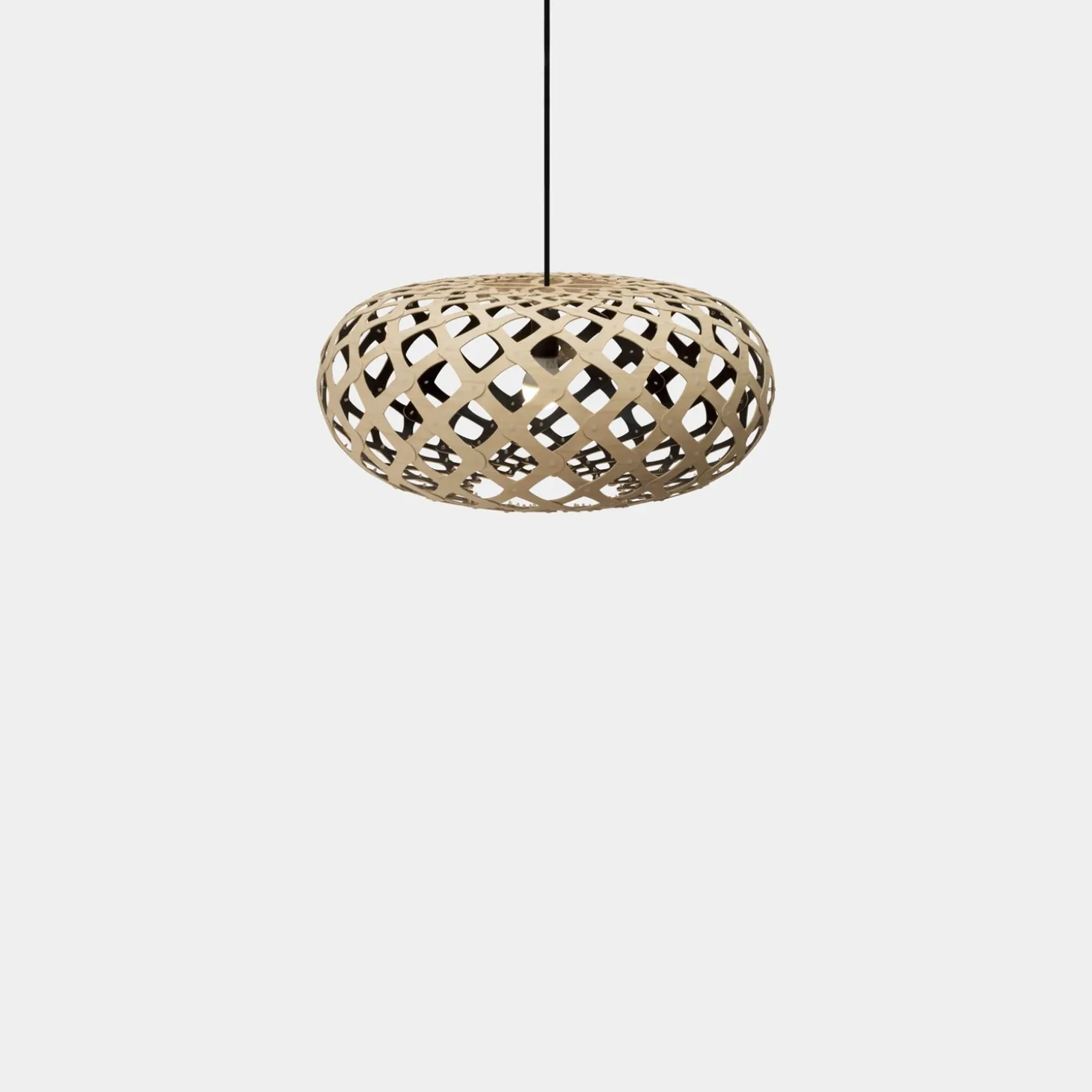 David Trubridge - Kina - Sort/natur Ø 80 cm