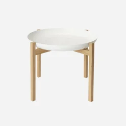 Design House Stockholm - Lille Bord - Tablo - Hvid/eg - Lav