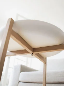 Design House Stockholm - Lille Bord - Tablo - Hvid/eg - Lav