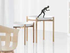 Design House Stockholm - Lille Bord - Tablo - Hvid/eg - Høj