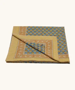Doing Goods - Dug / sengetæppe - Stor - Blue Emma - 240 x 280 cm
