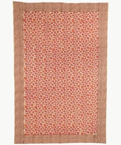 Doing Goods - Dug / sengetæppe - Pink Leopard - 220 x 140 cm