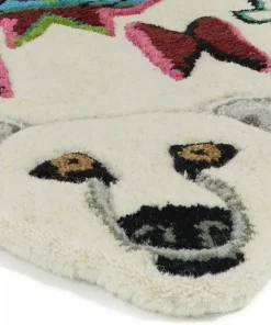 Doing Goods - Isbjørne tæppe - Kasbah Polar Bear - Small - 95 x 65 cm