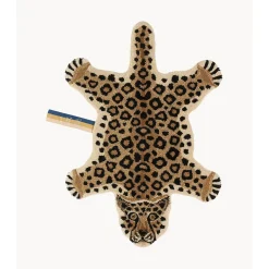 Doing Goods - Loony Leopard tæppe - Small - 92 x 63 cm
