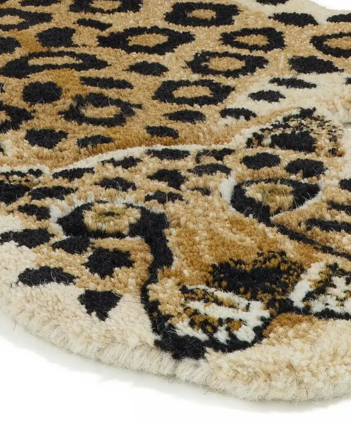Doing Goods - Loony Leopard tæppe - Small - 92 x 63 cm