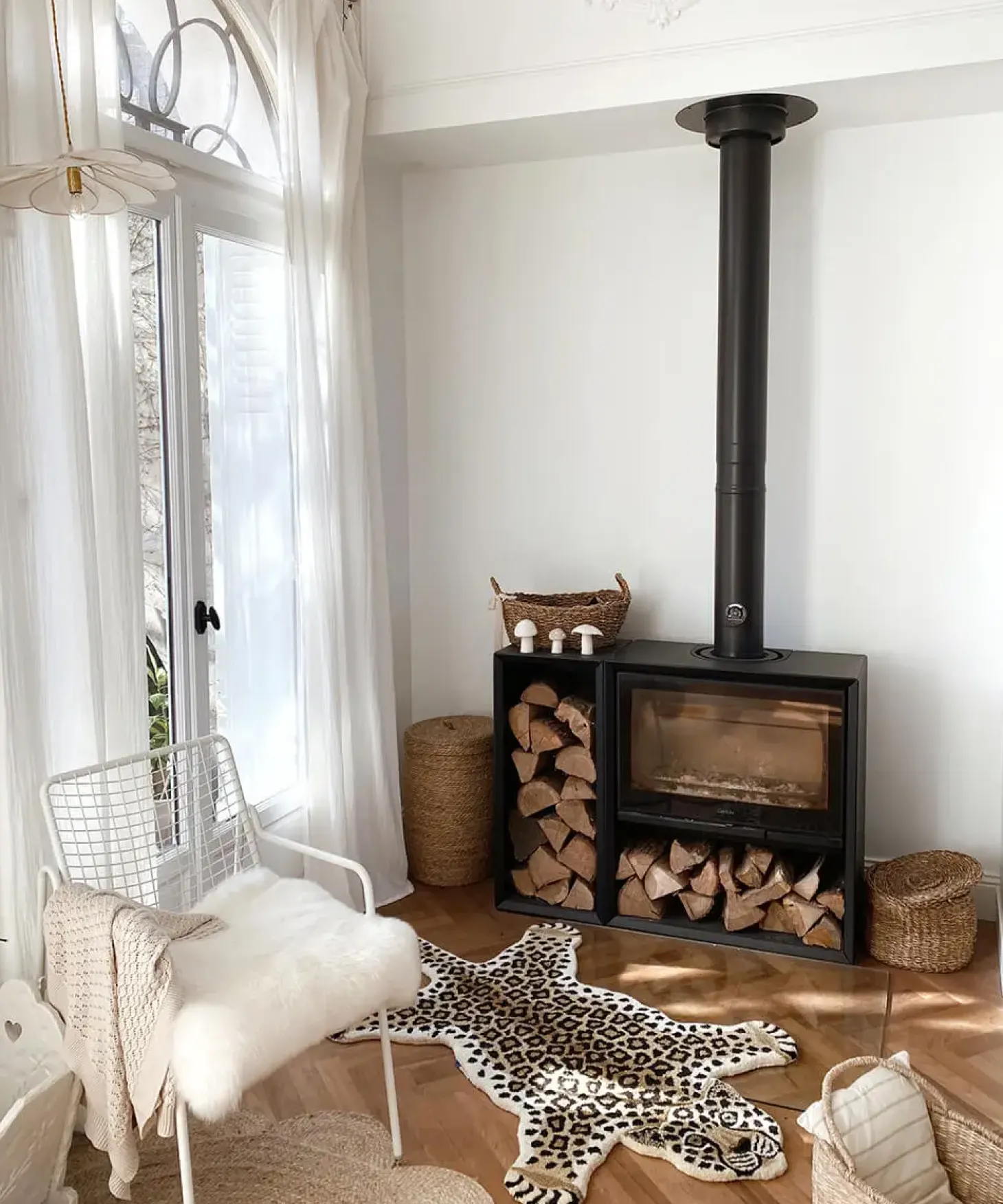 Doing Goods - Loony Leopard tæppe - Small - 92 x 63 cm
