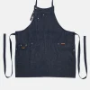 DutchDeluxes - 5 Pockets Forklæde - Comfort Fit - Blue Denim