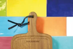 DutchDeluxes - BBQ Board/Skærebræt - Slim Fit Xl - Røget Eg