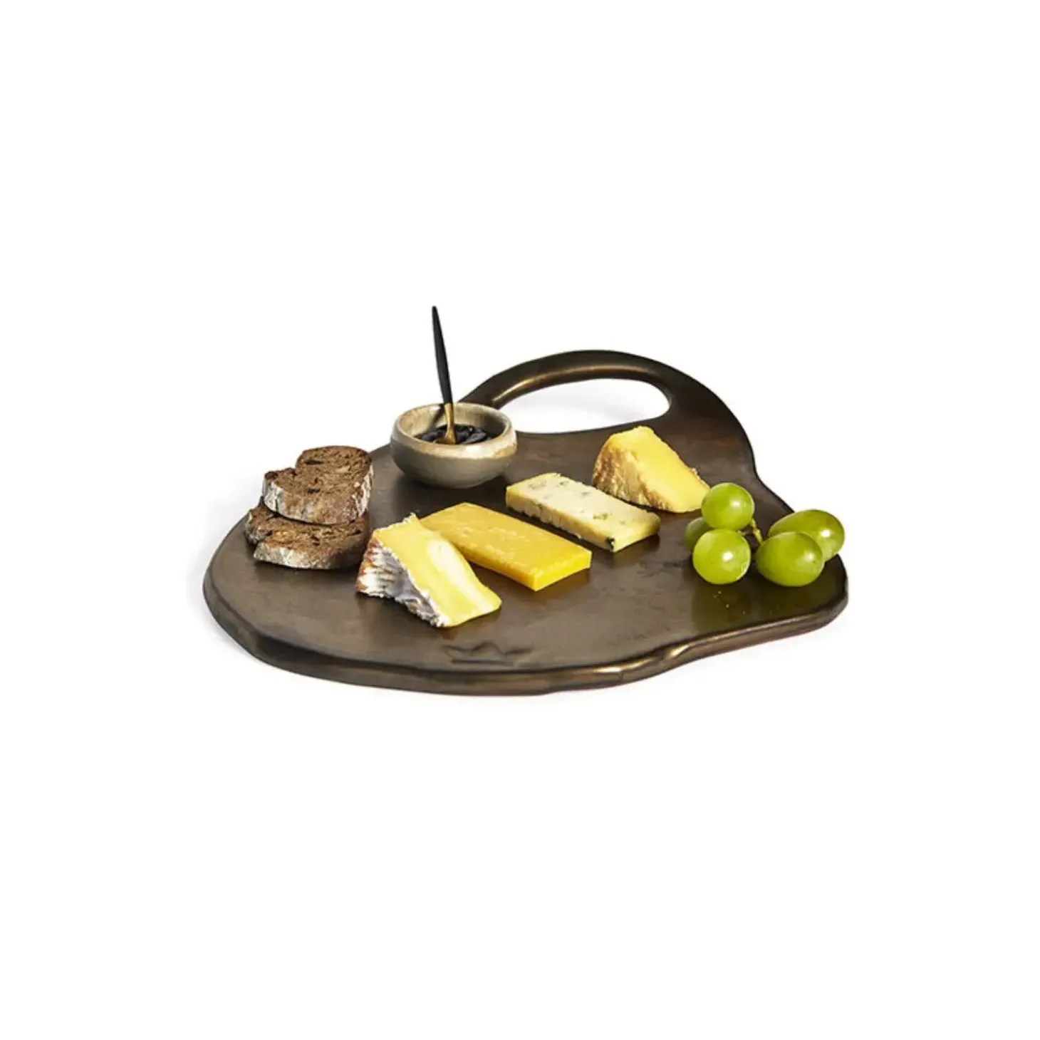 DutchDeluxes - Board plate/Tallerken - 28x23 cm - Platin