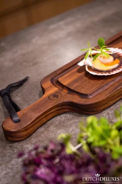 DutchDeluxes - Bread Board - Stripe - XL - Valnød