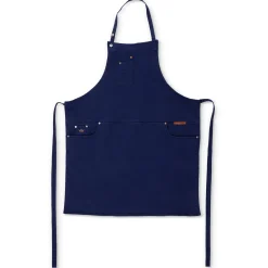 DutchDeluxes - Five Pockets Forklæde - Comfort Fit - Mørk Blå Denim