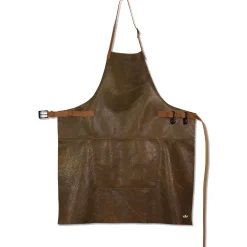 DutchDeluxes - Forklæde - BBQ Style - Vintage Brun Læder