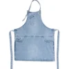 DutchDeluxes - Forklæde - Five Pockets Apron Slim Fit - Lys blå Denim
