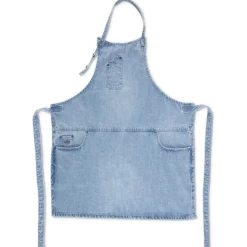 DutchDeluxes - Forklæde - Five Pockets Apron Slim Fit - Lys blå Denim