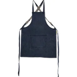 DutchDeluxes - Forklæde - Suspender Series - Denim Brut
