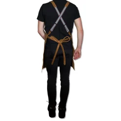DutchDeluxes - Forklæde - Suspender Style - Vintage Cognac