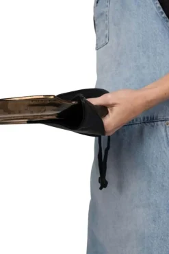 DutchDeluxes - Grydelap - Pot Holder - Sort Læder