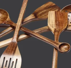 DutchDeluxes - Hul-Paletkniv - Wooden Spatula - Medium