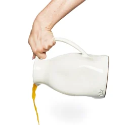 DutchDeluxes - Kande - Dented Jug - Hvid - 2,5 L