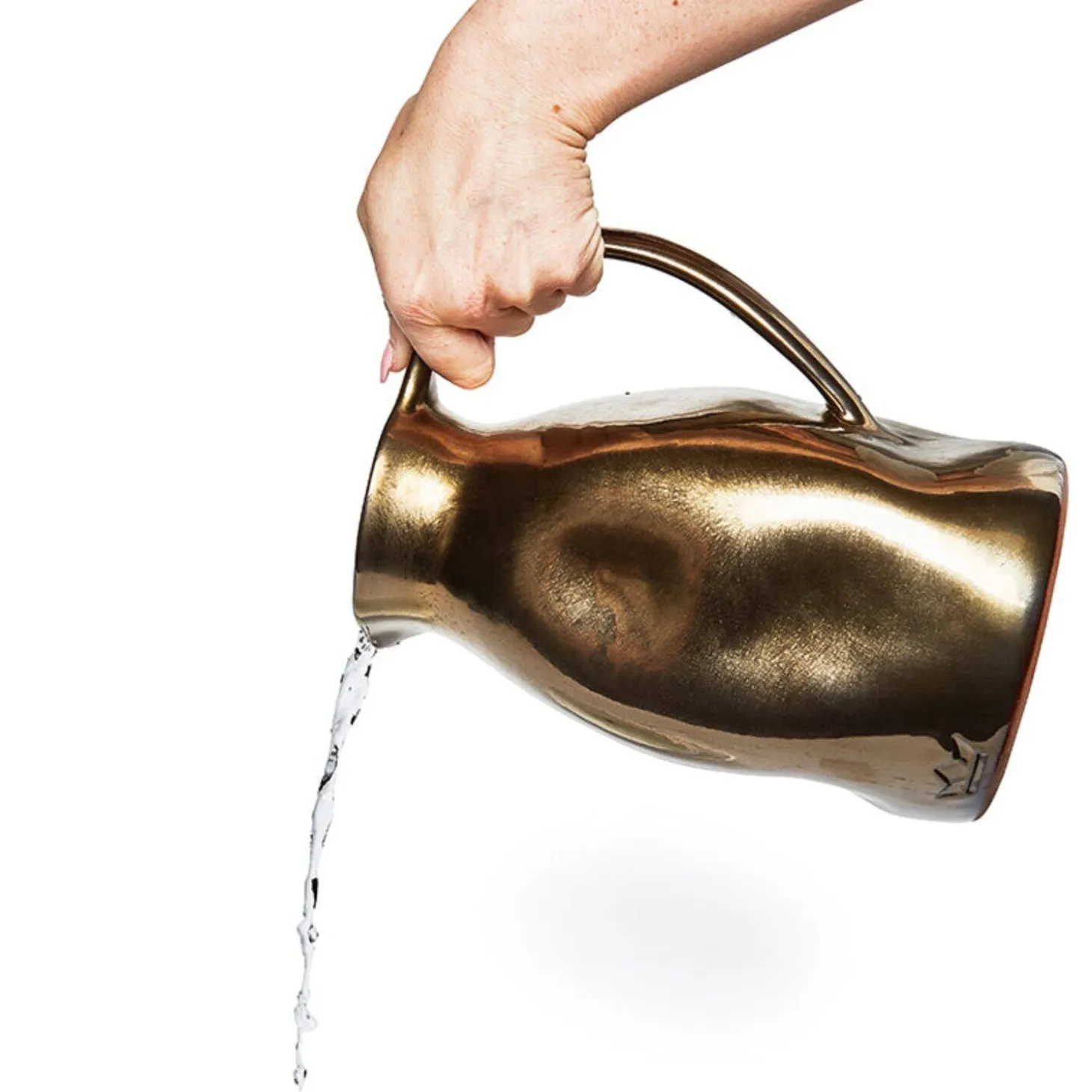 DutchDeluxes - Kande - Dented Jug - Platin - 2,5 L